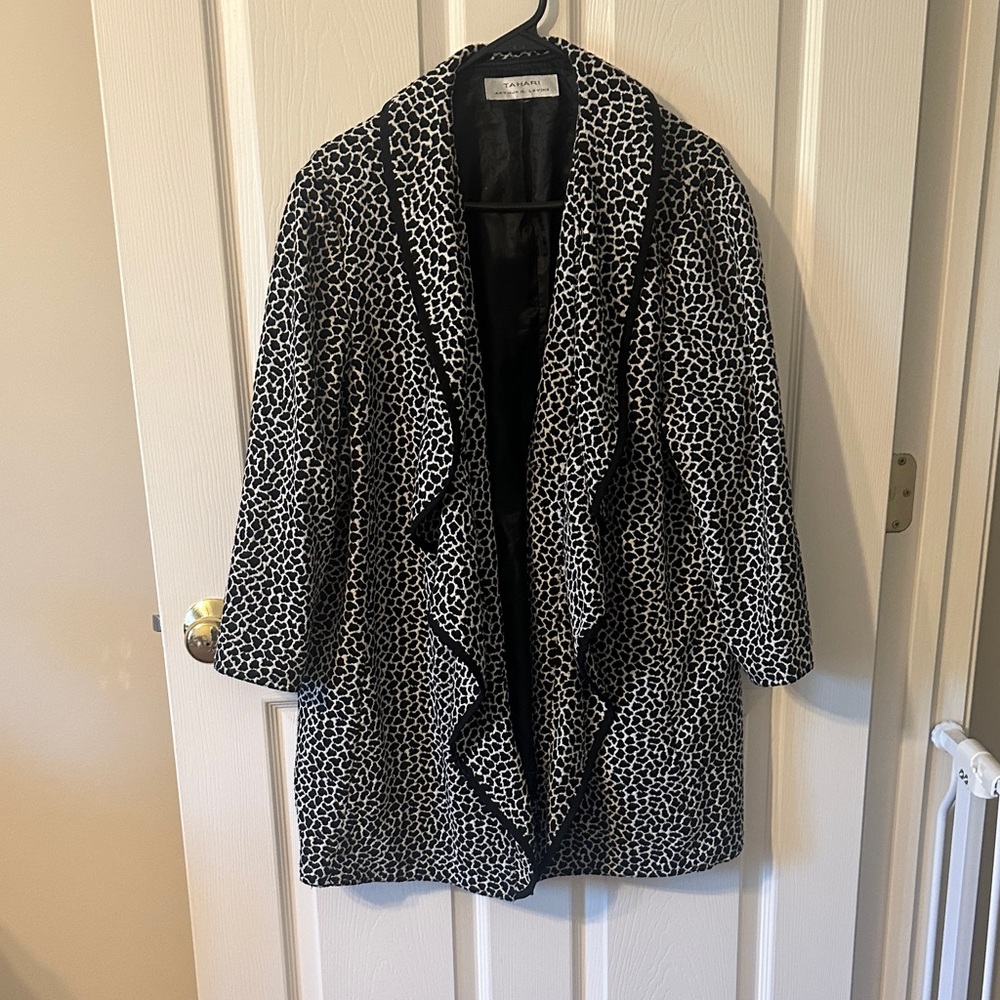 Tahari long sweater